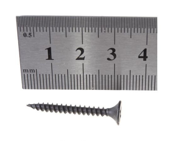 Саморезы гипсокартон-металл Стройбат 3.5х32 1000 шт. 2540023/223520 – изображение 3