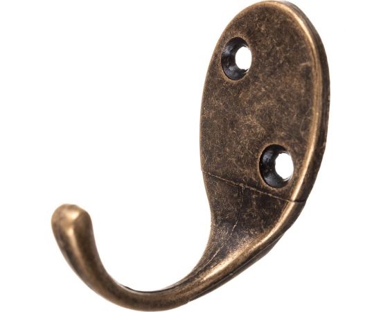 1-рожковый крючок СКОБЯНОЙ мод. 55 бронза 007663 – изображение 3
