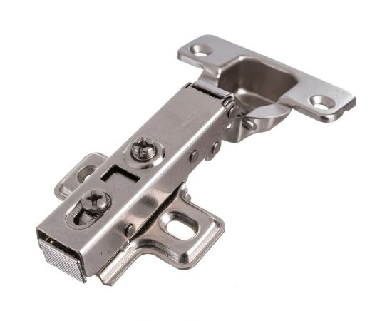 Мебельная петля СКОБЯНОЙ д/накл. дв., с доводчиком, 2 шт. 008838 – изображение 3