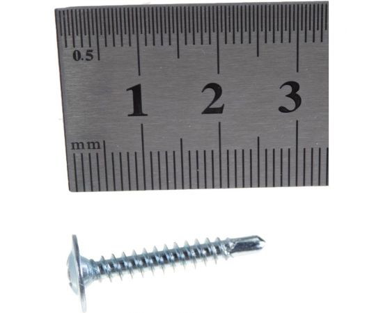 Саморезы Стройбат для тонких пластин с буром оцинкованные 4.2x25 мм 900 шт. 203680 – изображение 4