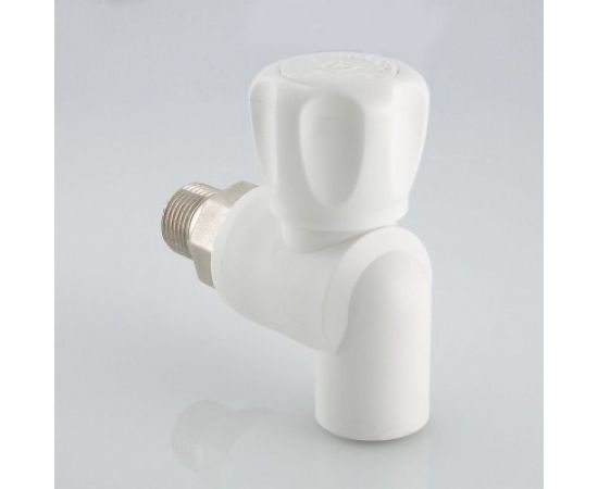 Угловой кран PPR для подключения радиатора 25х3/4 Valtec VTp.718.0.02505 – изображение 5