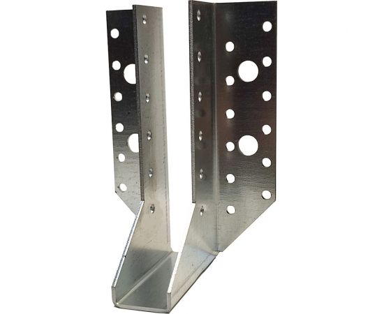 Опора бруса ООО Промекон раскрытая, оцинкованная, 140x76x25x2мм 1000000068 