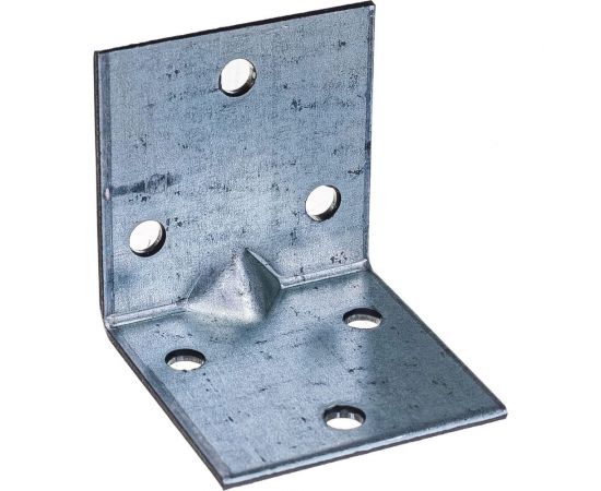 Крепежный усиленный уголок ООО Техно-Сервис равносторонний, 200 шт. US KUR 40X40 