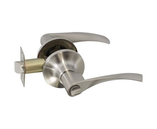 Межкомнатная защелка НОРА-М NEW мат. никель ЗВ2-03 фикс. 15649 