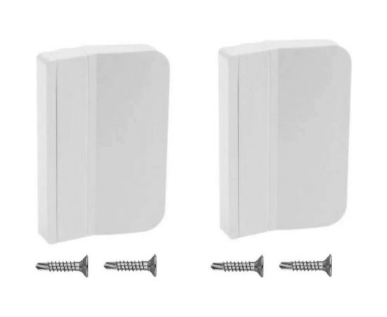 Комплект из 2 балконных ручек ООО "Полимер-Фарм" белые 04687202902910 