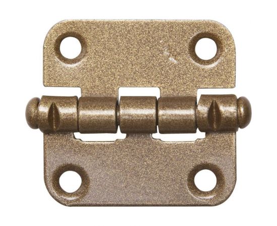 Накладная петля Россия ПН-40 стальная цвет бронзовый металлик универсальная 40 мм 37625-40 