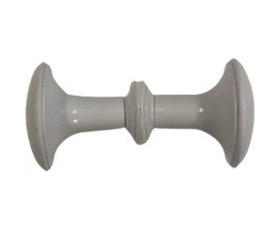 Ручка-кнопка Локри РК1-7 пластмассовая, белая РК1-7 