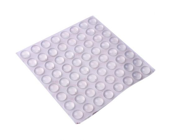 Самоклеящийся буфер Локри прозрачный, пластина 25 шт. DMP25 