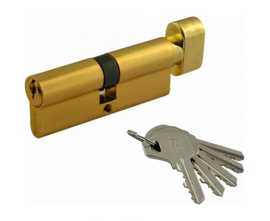 Цилиндровый механизм НОРА-М ЛУВ-80 40-40 латунь Х 5338 