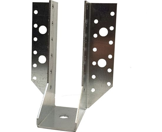 Опора бруса ООО Промекон раскрытая, оцинкованная, 140x76x40x2мм 1000000069 