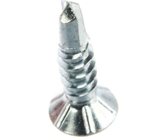 Оконный саморез Метизный двор 3,9x16 сверло, белый, 1000 шт. 4690441017536 – изображение 2