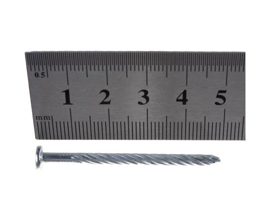 Винтовые гвозди Профикреп оцинкованные пакет, 3,0х50 15 шт 111710 – изображение 3