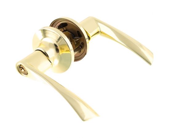 Межкомнатная защелка НОРА-М ЕСО золото ЗВ2-01-Э ключ/фикс. 14387 – изображение 4