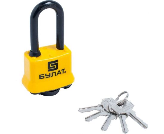 Навесной всепогодный замок БУЛАТ ВС 0340-01 13458 