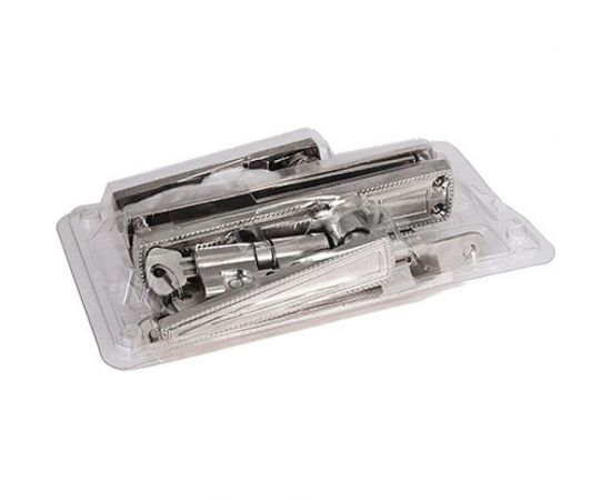 Врезной замок ЗЕНИТ ЗВ4-3 никель блистер ДААЗ 26690 