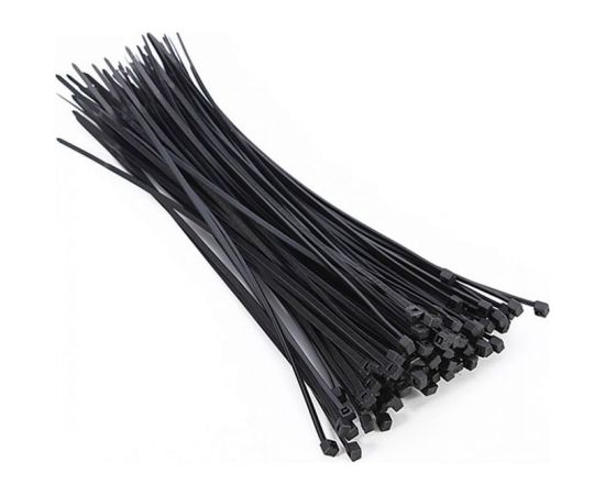 Стяжки Strong нейлоновые, черные, 2.5x100 мм, 100 шт. СTУ-24125100 