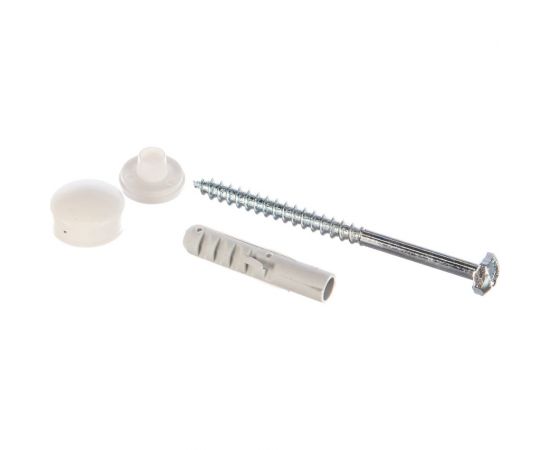 Набор для крепления унитазов Зубр цвет белый 44210 