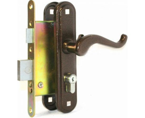 Врезной замок ЗЕНИТ Зенит-ЗВ4-3.02 медь 09213 