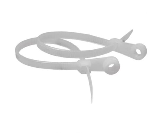 Нейлоновая стяжка под винт SUPRLAN 3.6х150 мм белая 100pcs 06-1008 