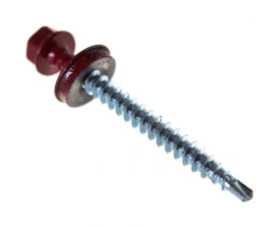Кровельный саморез КРЕП-КОМП 4,8x51 RAL3003, красный рубин 150шт ск513003ф 