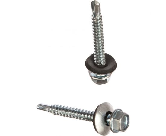 Кровельный саморез КРЕП-КОМП цинк, с шайбой EPDM, PT-3, 4,8х40 200шт ск4840фпт3 