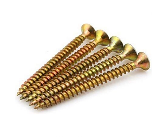 Шуруп крепежная техника жёлтый цинк 800 шт 431360 БК 