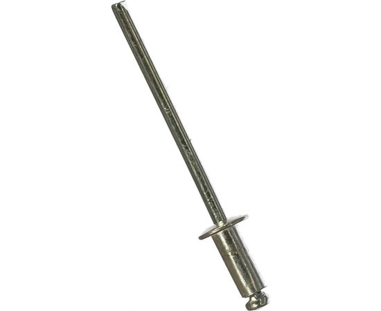 Заклёпка вытяжная алюминий/оцинкованная сталь (260 шт; 3.2х8 мм) Качественный КРЕПЕЖ 0200681 КЧ 