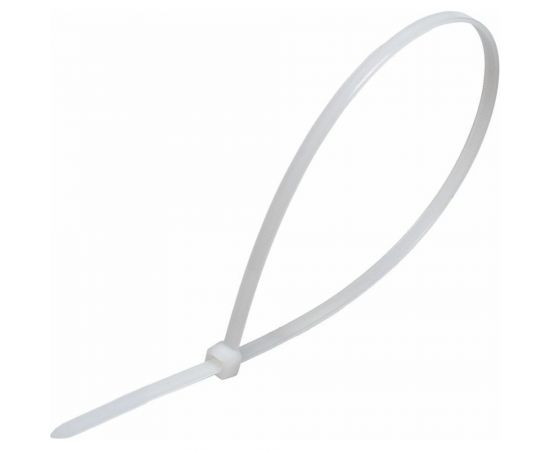 Хомут STEKKER NYCT47-250 нейлоновый 4.7x250 мм d пучка max 65 мм нагрузка 22 кг белый 32785 – изображение 2