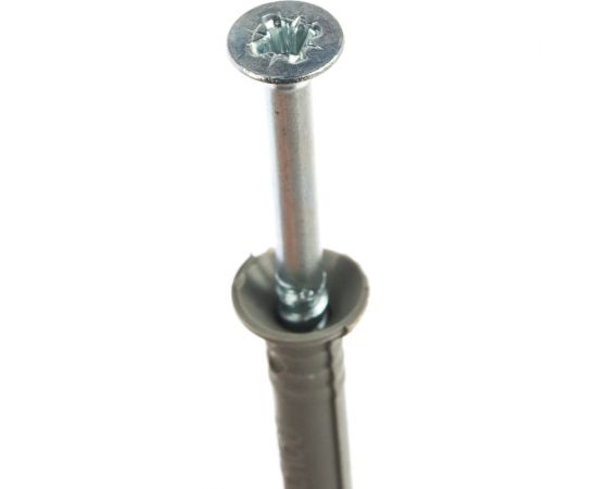 Дюбель-гвоздь полипропиленовый с потайным бортиком 100 шт. (6х60 мм; ТФ5) Зубр 4-301345-06-060 – изображение 2