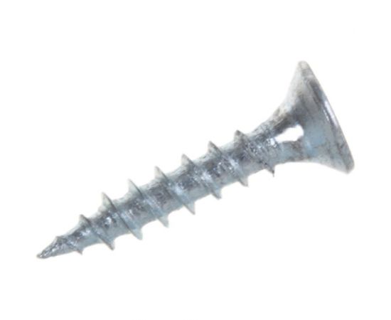 Потайной универсальный шуруп Метизный двор 3,0x16, белый, 50 шт. 4690441018830 – изображение 2