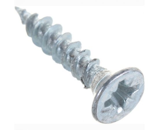 Потайной универсальный шуруп Метизный двор 3,0x16, белый, 50 шт. 4690441018830 – изображение 3