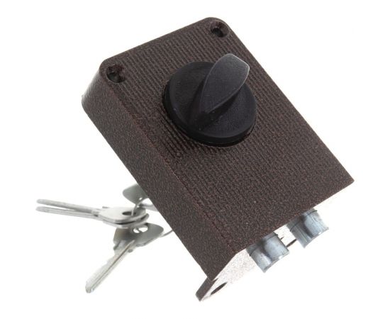 Накладной замок ЗЕНИТ Зенит-ЗН-1-3 медь 17729 – изображение 3