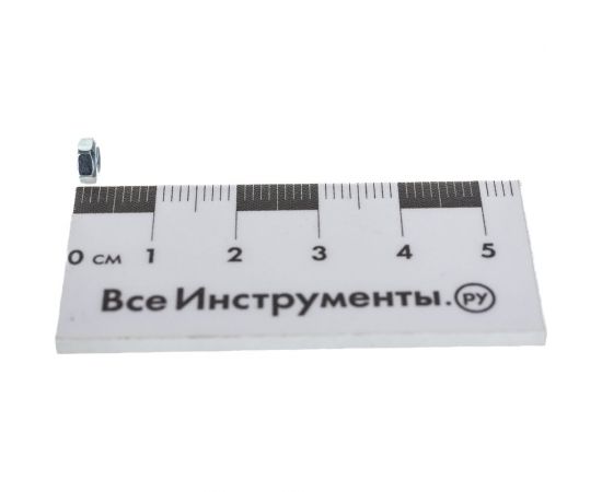 Шестигранная гайка Метизный двор M3 DIN 934, 1000 шт. 4607159067432 – изображение 3