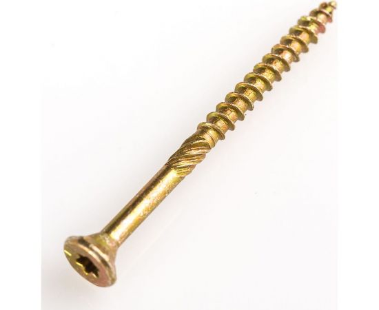 Конструкционный шуруп ЕВРОПАРТНЕР для дерева с фрезой потай ж/п Torx 10, 3.0х40 20шт T2 0626 1 – изображение 3