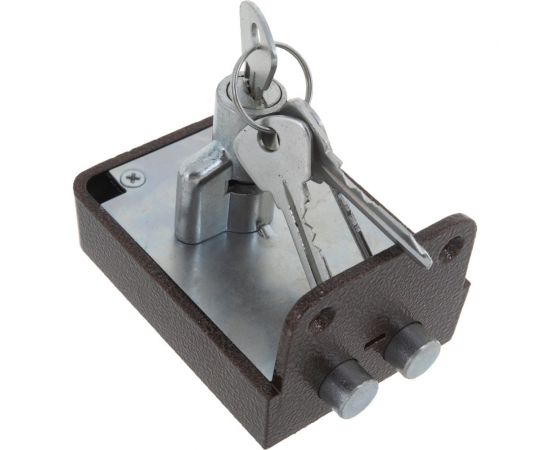 Накладной замок ЗЕНИТ Зенит-ЗН-1-3 медь 17729 – изображение 4