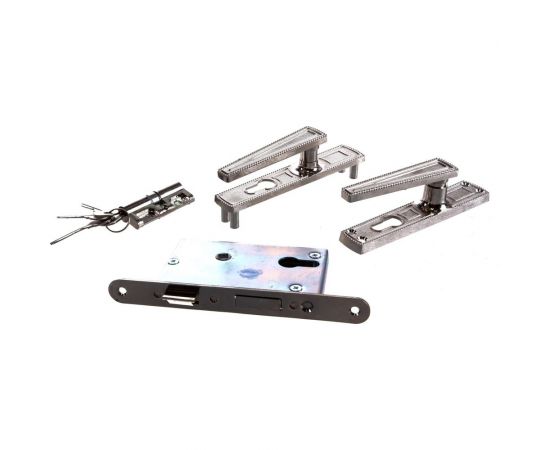 Врезной замок ЗЕНИТ ЗВ4-3 никель блистер ДААЗ 26690 – изображение 5