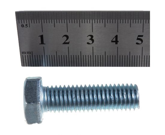 Болт с ШГ и полной резьбой ЕВРОПАРТНЕР DIN933 Zn 12х40 4шт. 2 0365 1 – изображение 5
