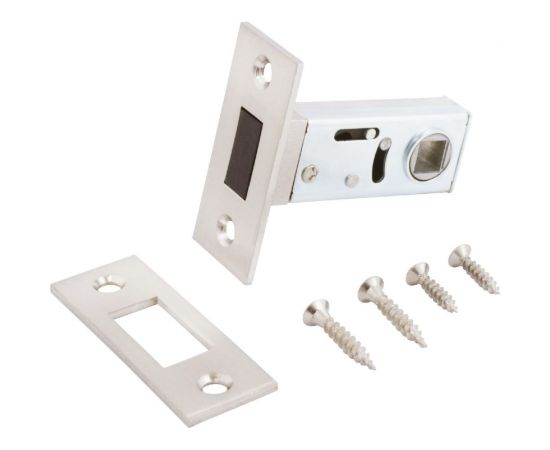 Защелка Аллюр L50-8M SN (матовый никель; магнитная; без ручек) 11582 