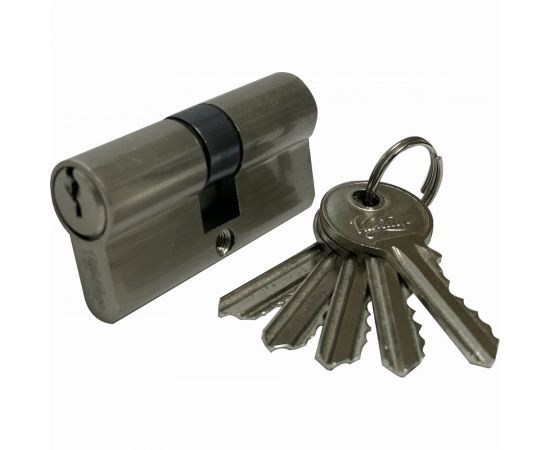 Цилиндровый механизм Вантаж (5 ключей; матовый никель) V60-5SN 