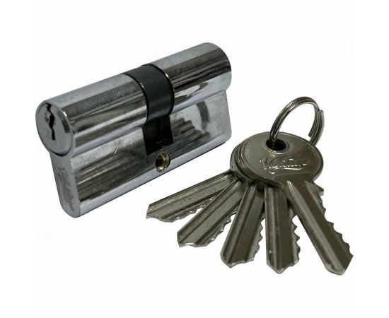 Цилиндровый механизм Вантаж (5 ключей; хром) V80-5CP 