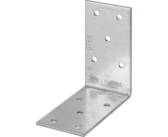 Крепежный уголок VORMANN 100х100х40х2 мм, оцинкованный 71 085 000 