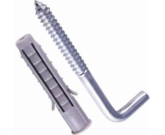 Дюбель с прямым крюком Госкреп 8 подвес 3 шт. 4-0013380 