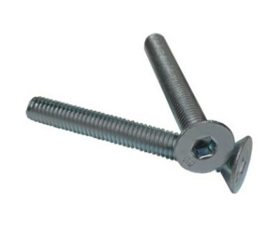 Винт ZAMETAL М8x12, пр. 8.8, с пот. гол., в/ш, DIN 7991, оц., уп. 200 шт. ZA515896 