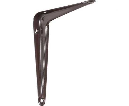 Жестяной кронштейн VORMANN 150x200x37мм, оцинк. (цвет коричн. лак.), 30 кг 00150 150 LB 