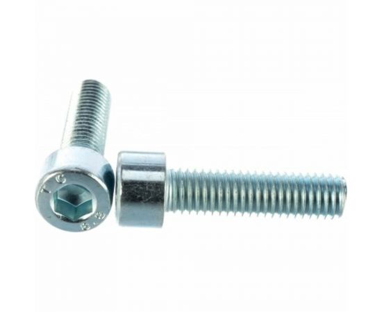 Винт ZAMETAL М12x30, пр. 8.8, с цил. гол., в/ш, DIN 912, оц., уп. 200 шт. ZA520555 