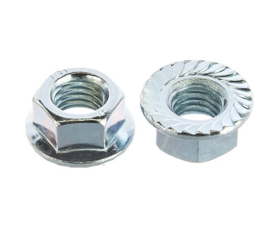 Гайка с фланцем ZAMETAL М20 8.0 DIN 6923 оц., с насеч. уп. 40 шт ZA083287 