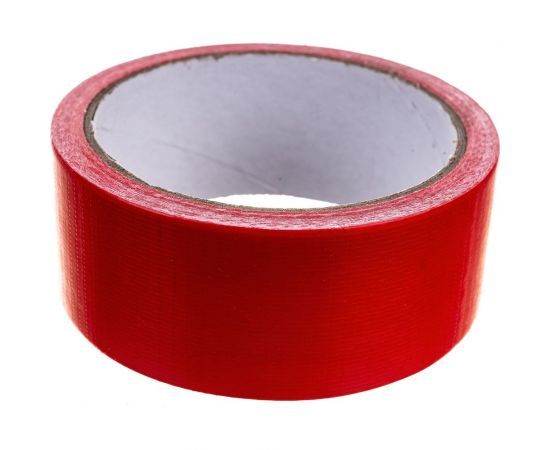 Армированная влагостойкая клейкая лента на тканевой основе УправДом красная, 38 мм х 10 м 4100002057 