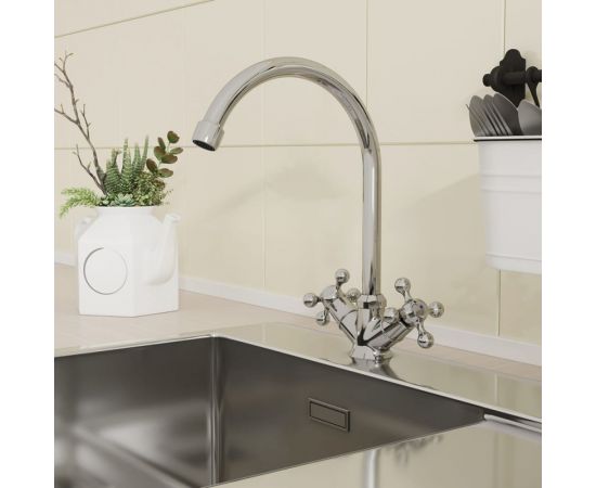 Смеситель для кухни Milardo Duplex DUPSB0JM05 – изображение 2