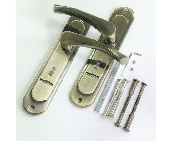 Ручка на планке VETTORE 77.323 AL AB алюминий, бронза 20359 – изображение 2