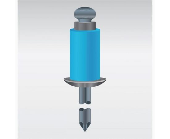 Ограничительная втулка для заклепки ЕВРОПАРТНЕР полиамидная 8.5/5.2х8.3, 1000шт 85825 – изображение 2